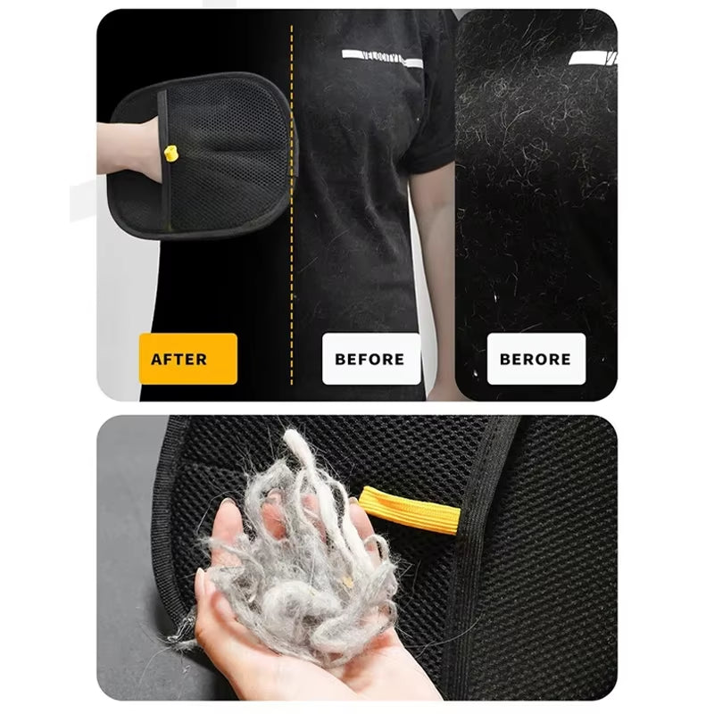 New Pet Grooming Gloves Electrostatic Cleaning Brush Pet Hair Removal Brush to Remove Sofa Carpet Clothing Dog and Cat Hair